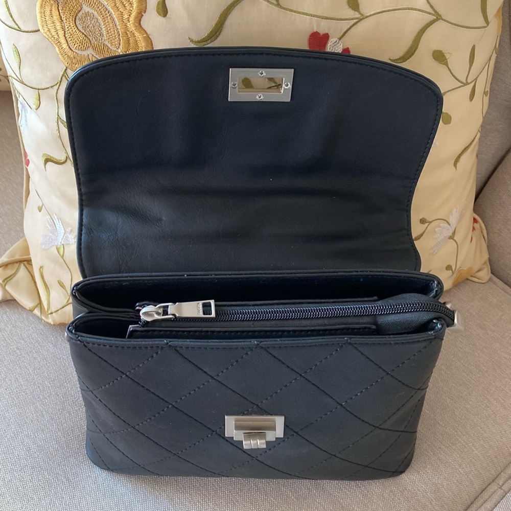 🌸 BLACK HANDBAG - Picture 4 of 12